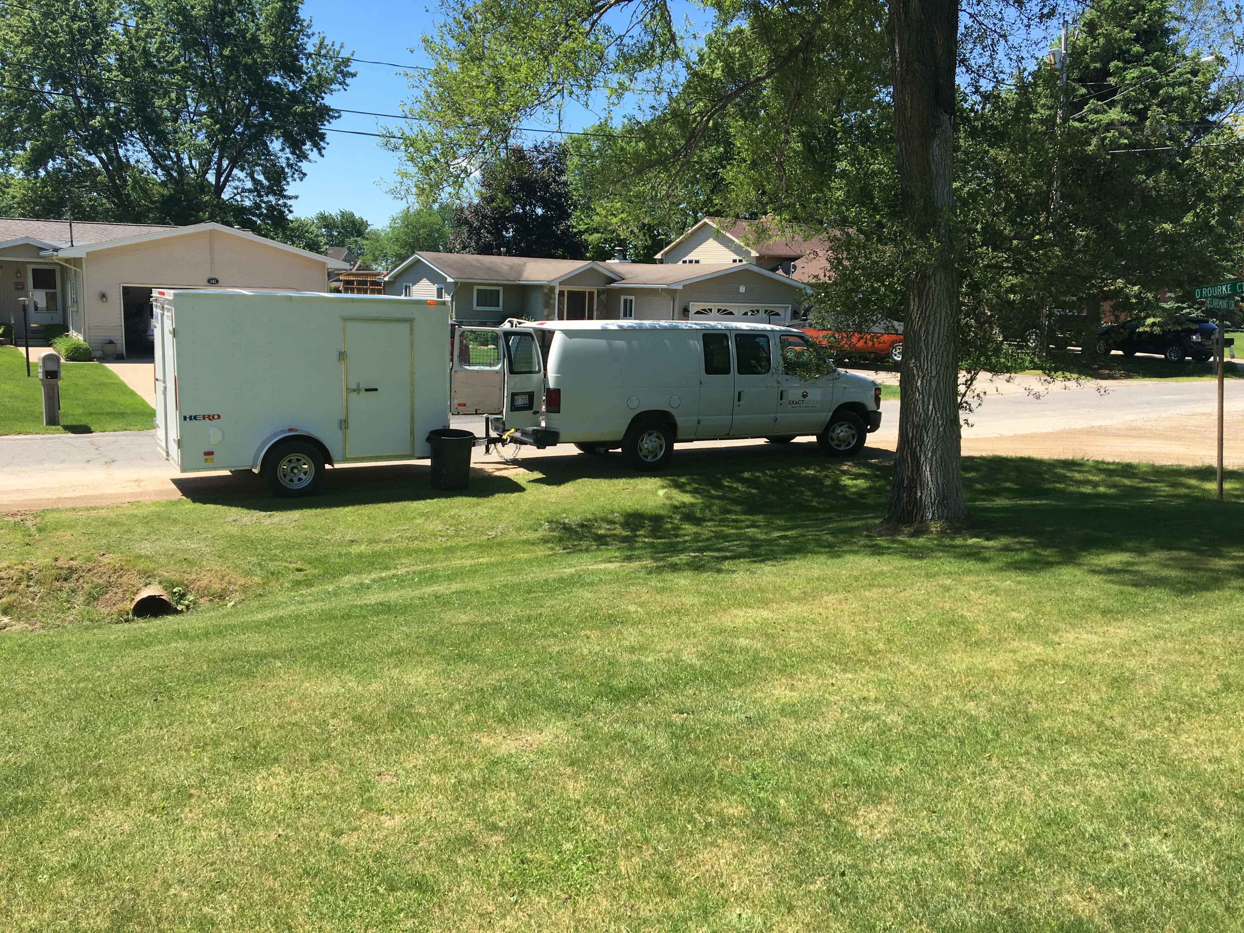 pro clean up after sewer backup in Grosse Point Michigan United