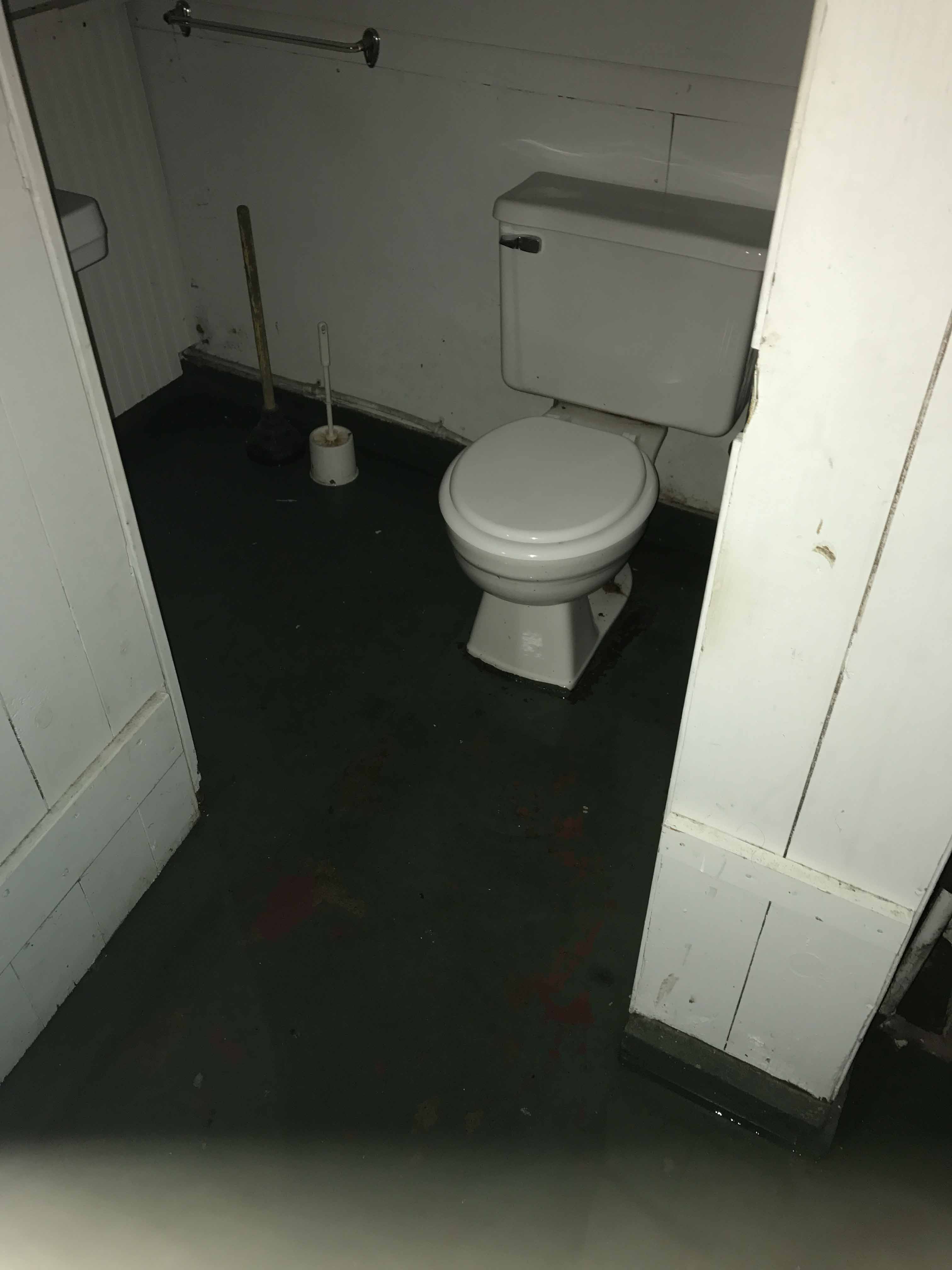 toilet water damage restoration in Jackson michigan United States