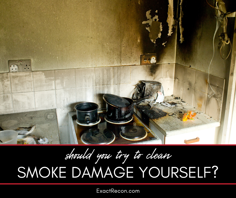 Should You Try to Clean Smoke Damage Yourself?