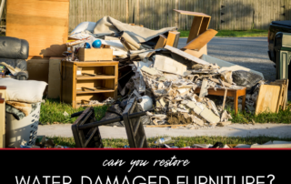 Can You Restore Water-Damaged Furniture, Or Should You Throw It All Away