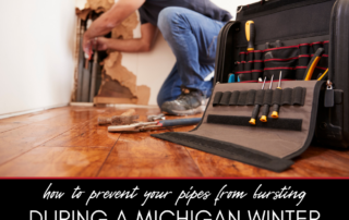 How to Prevent Your Pipes From Bursting in Michigan, Especially During Winter