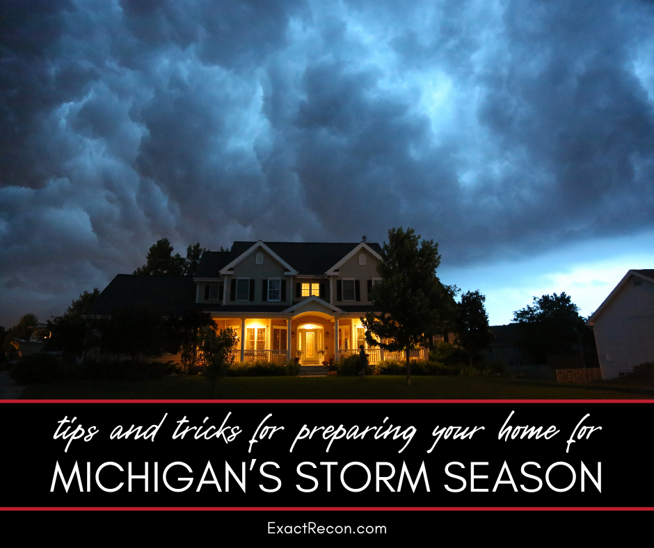 Tips and Tricks for Preparing Your Home for Michigan's Storm Season