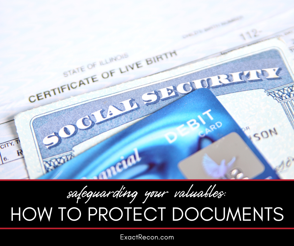 Tips for Protecting Important Documents and Items During a Disaster
