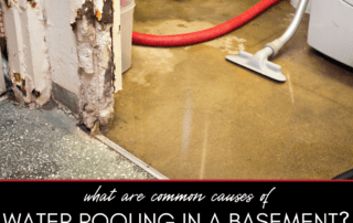 What Are Common Causes of Water Pooling in a Basement