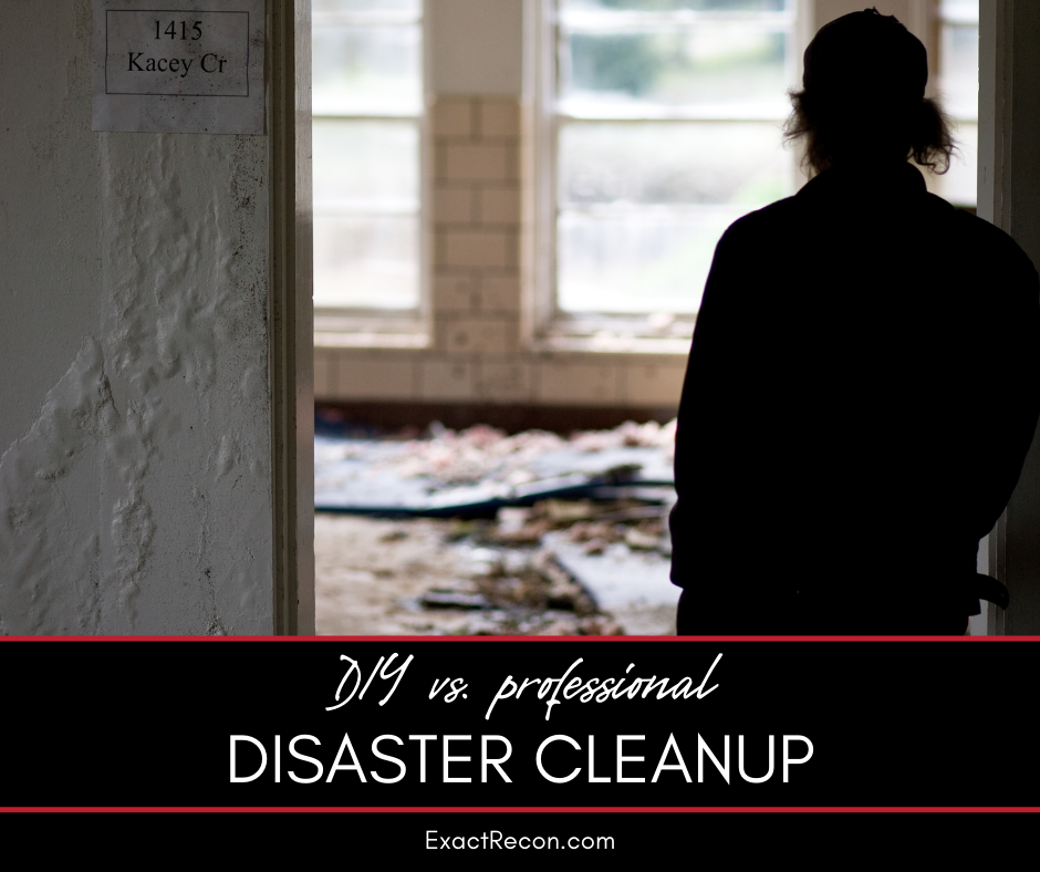 DIY vs. Professional Disaster Cleanup: What You Need to Know