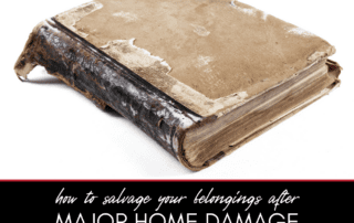 How to Salvage Belongings After Major Home Damage