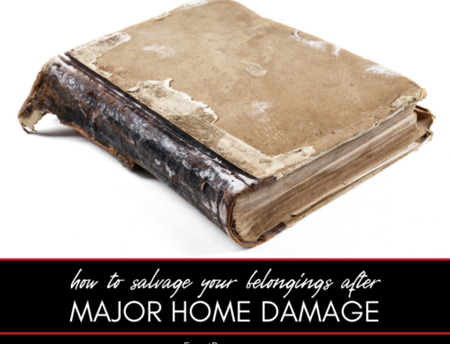 How to Salvage Belongings After Major Home Damage
