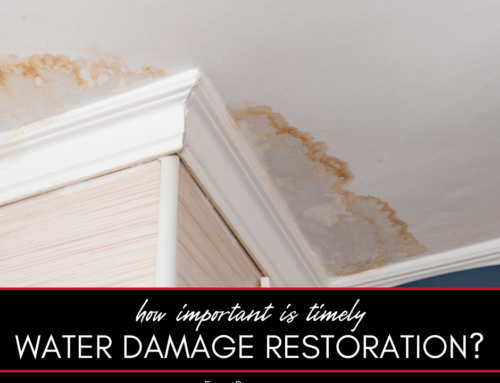 Timely Water Damage Restoration