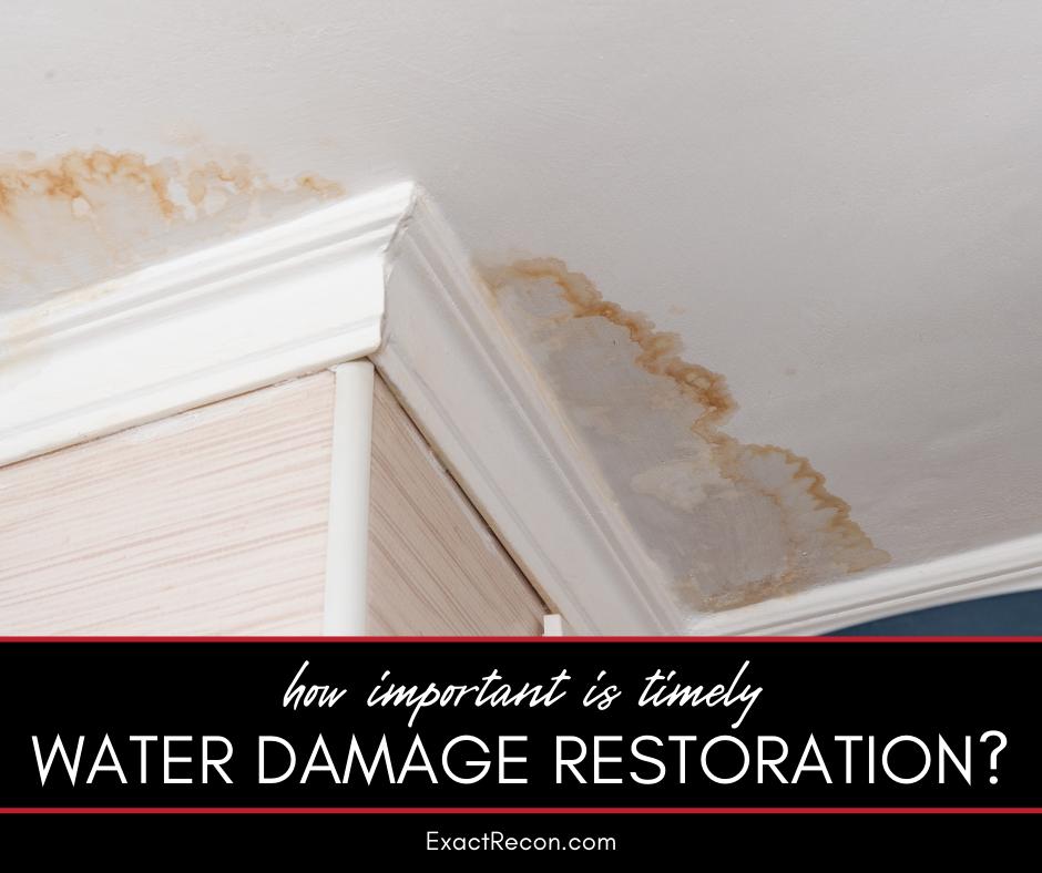 Timely Water Damage Restoration