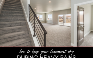 How to Keep Your Basement Dry During Heavy Rainfall