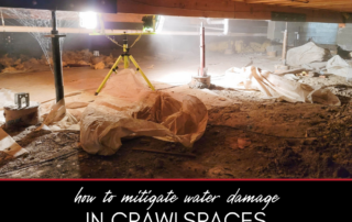 How to Mitigate Water Damage in Crawl Spaces