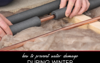 How to Prevent Water Damage During Winter