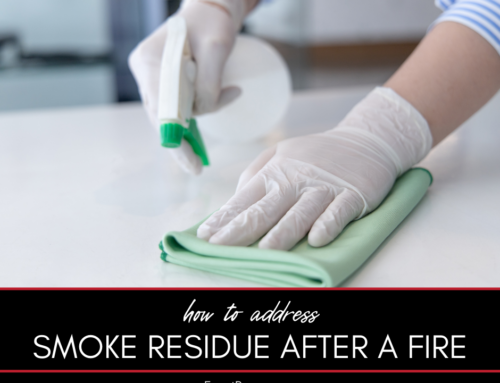 What to Do About Smoke Residue After a Fire