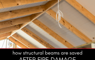 How Structural Beams Are Saved after Fire Damage