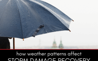 How Weather Patterns Affect Storm Damage Recovery